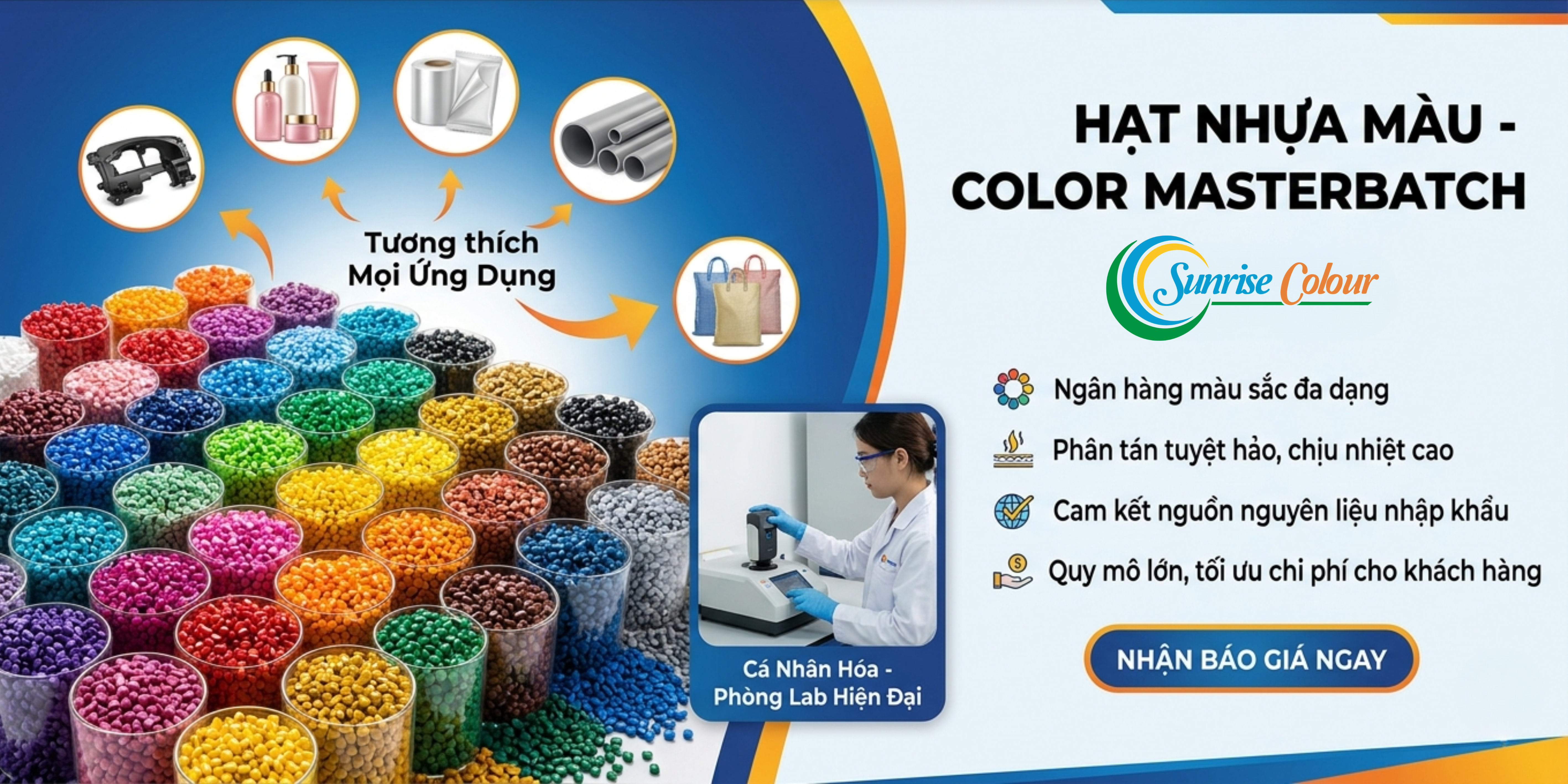 color masterbatch Sunrise Colours